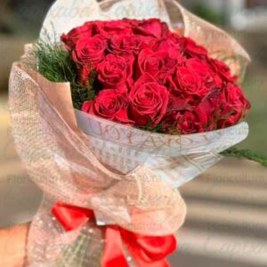 Botões de Rosas Vermelhas Luxo