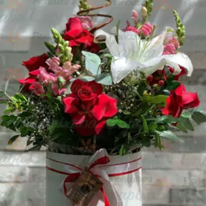 CAIXA BOX DE FLORES FINAS ELEGANCE