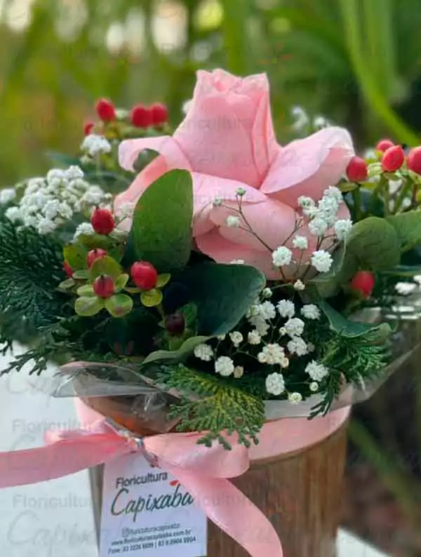 Arranjinho Mini Rosa Nacional - Imagem 2