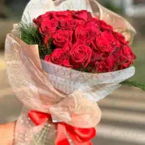 Botões de Rosas Vermelhas Luxo